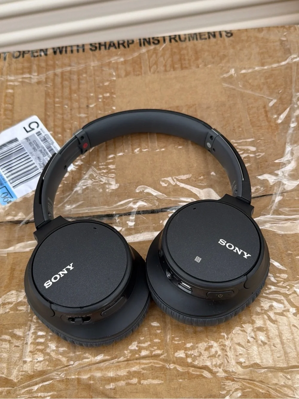 Original Sony WH-CH700N Over the Ear Headphone - Black Tested Working